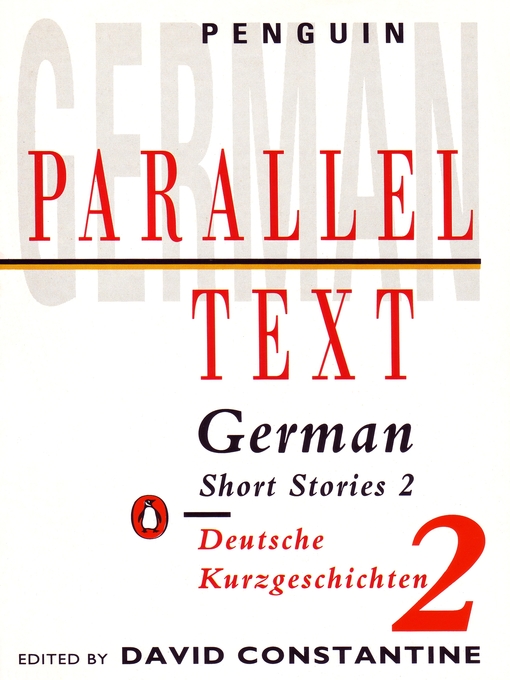 Title details for Parallel Text by David Constantine - Available